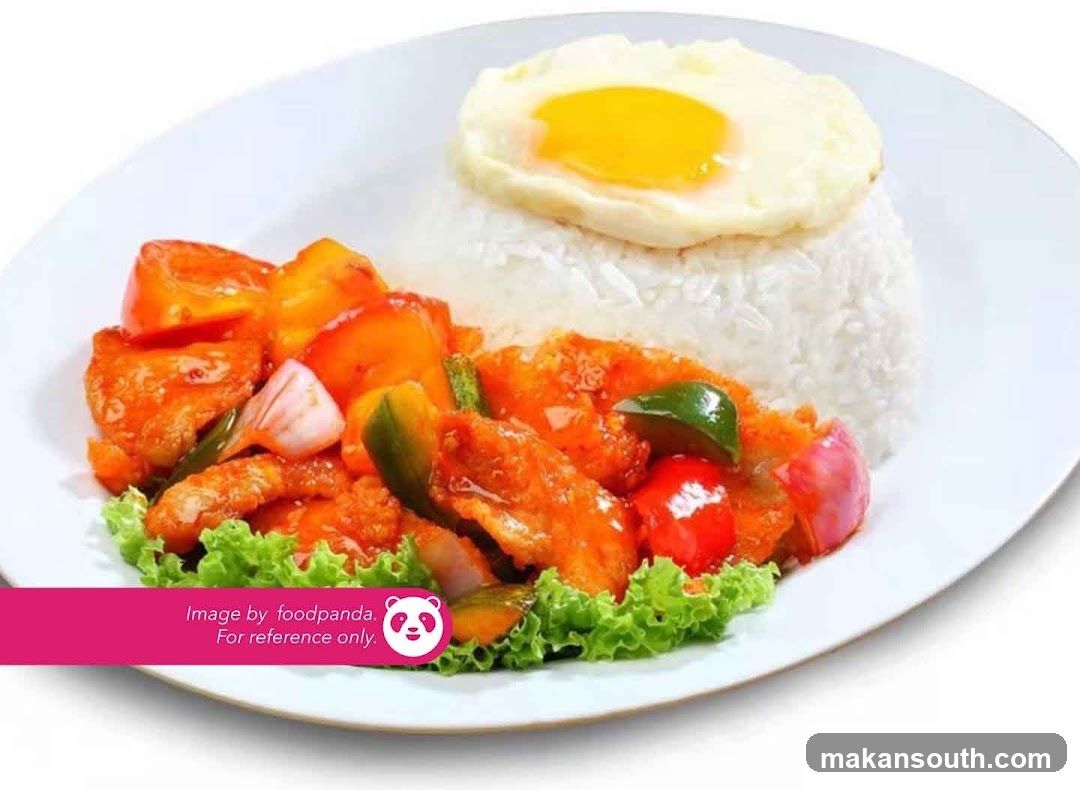 Fried Rice with Egg and Stir Fry