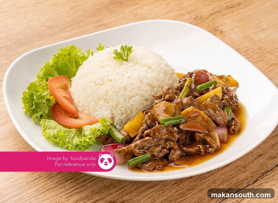 Stir-fried Beef with Rice
