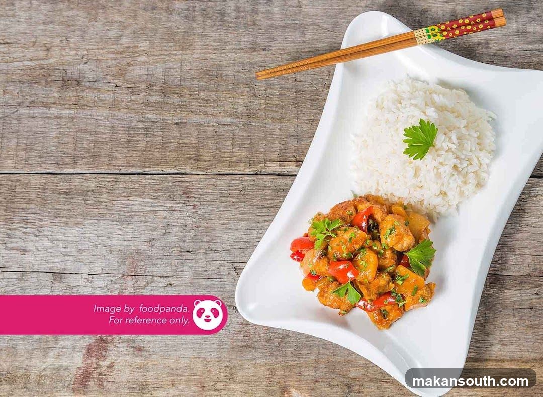 Sweet and Sour Chicken with Rice