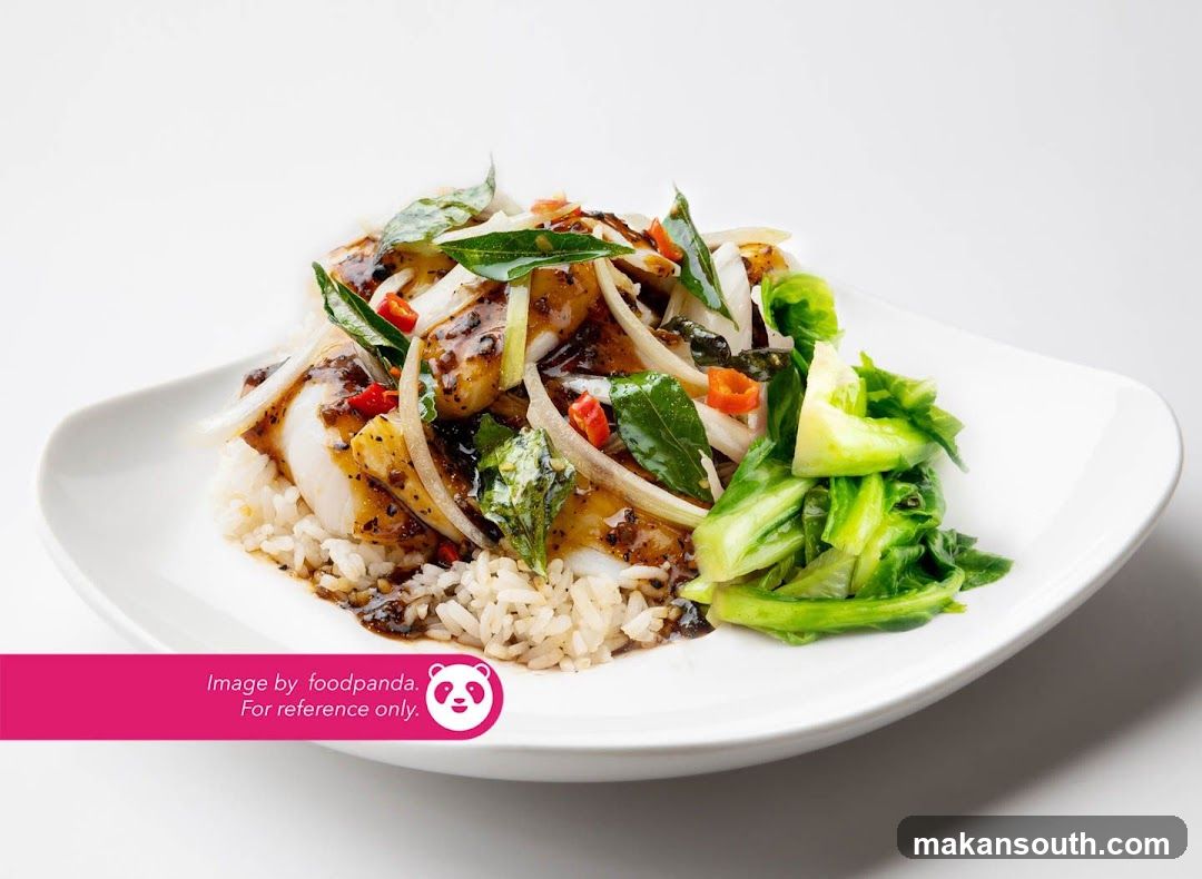 Fish with Rice and Vegetables