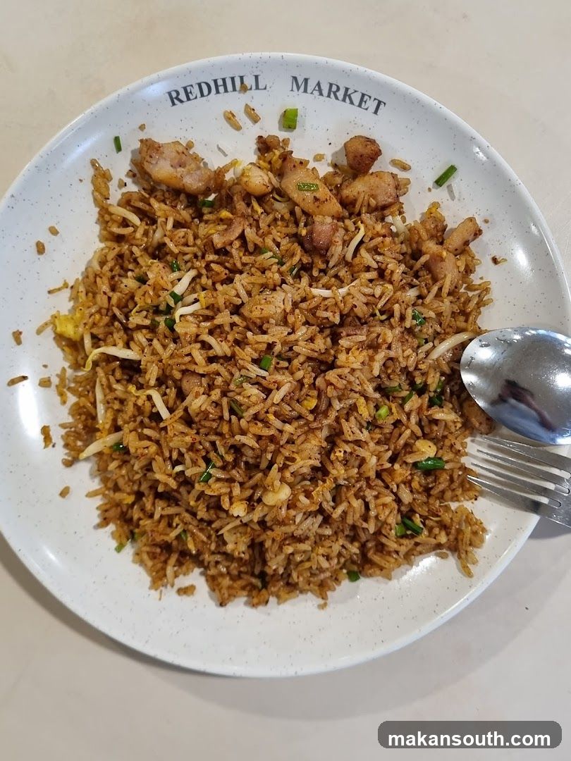 Fried Rice on Plate