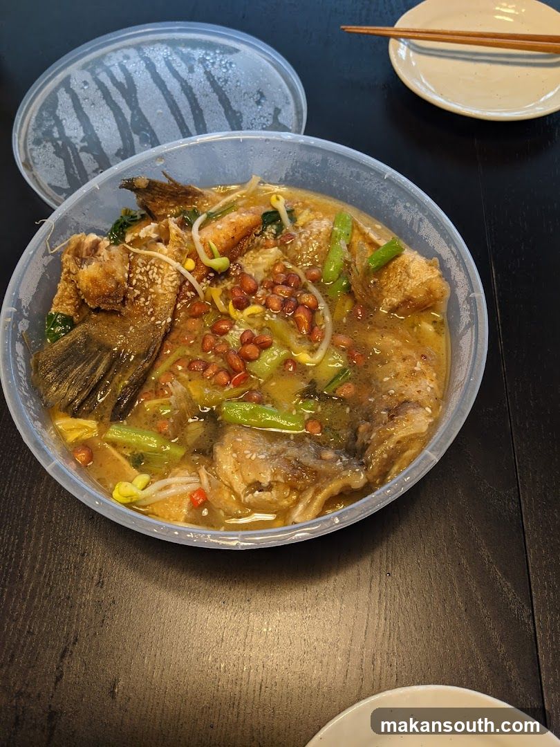Fish Dish in Takeout Container