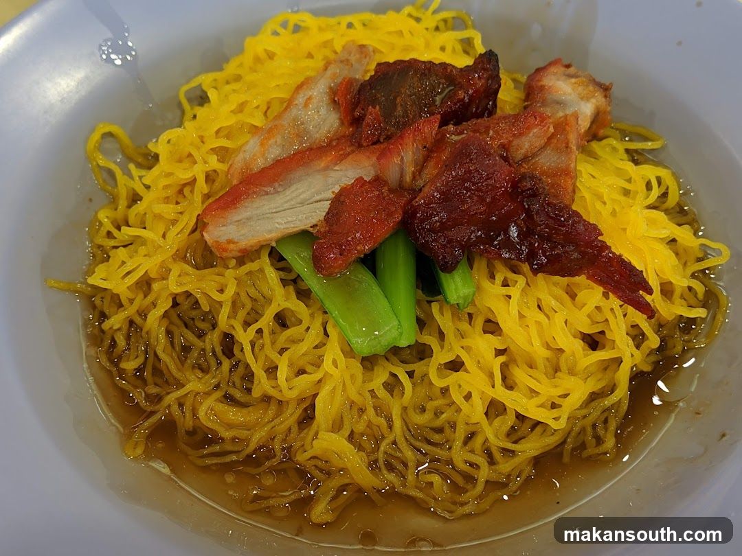 Noodle Dish with Roasted Meat