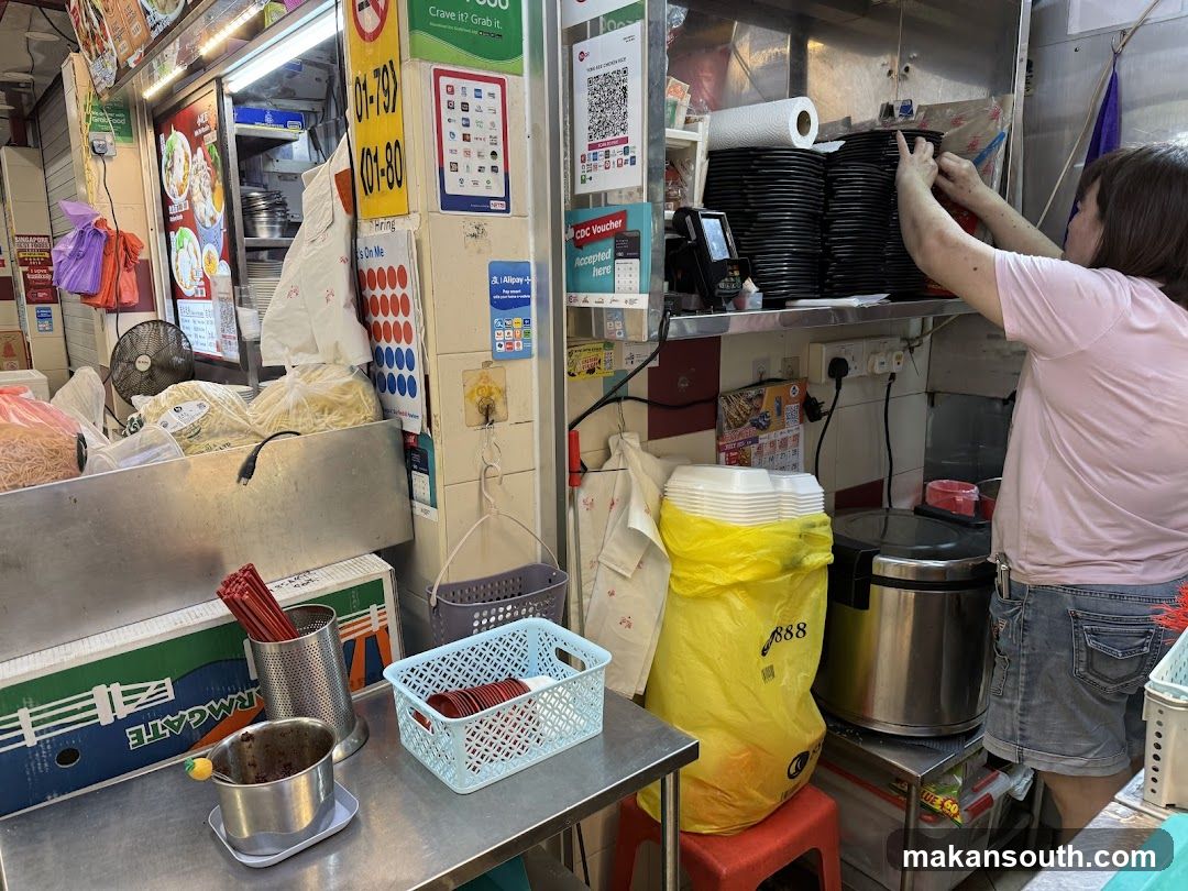 Food Stall Interior