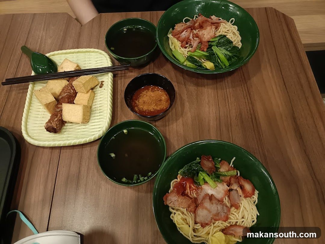 Noodle Meal Spread