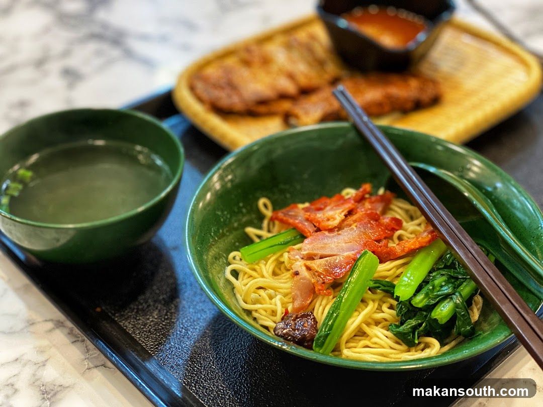 Noodle Meal with Side Dishes