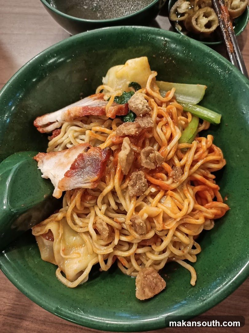 Noodle Dish with Toppings