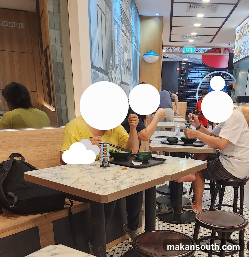 Diners at a restaurant table