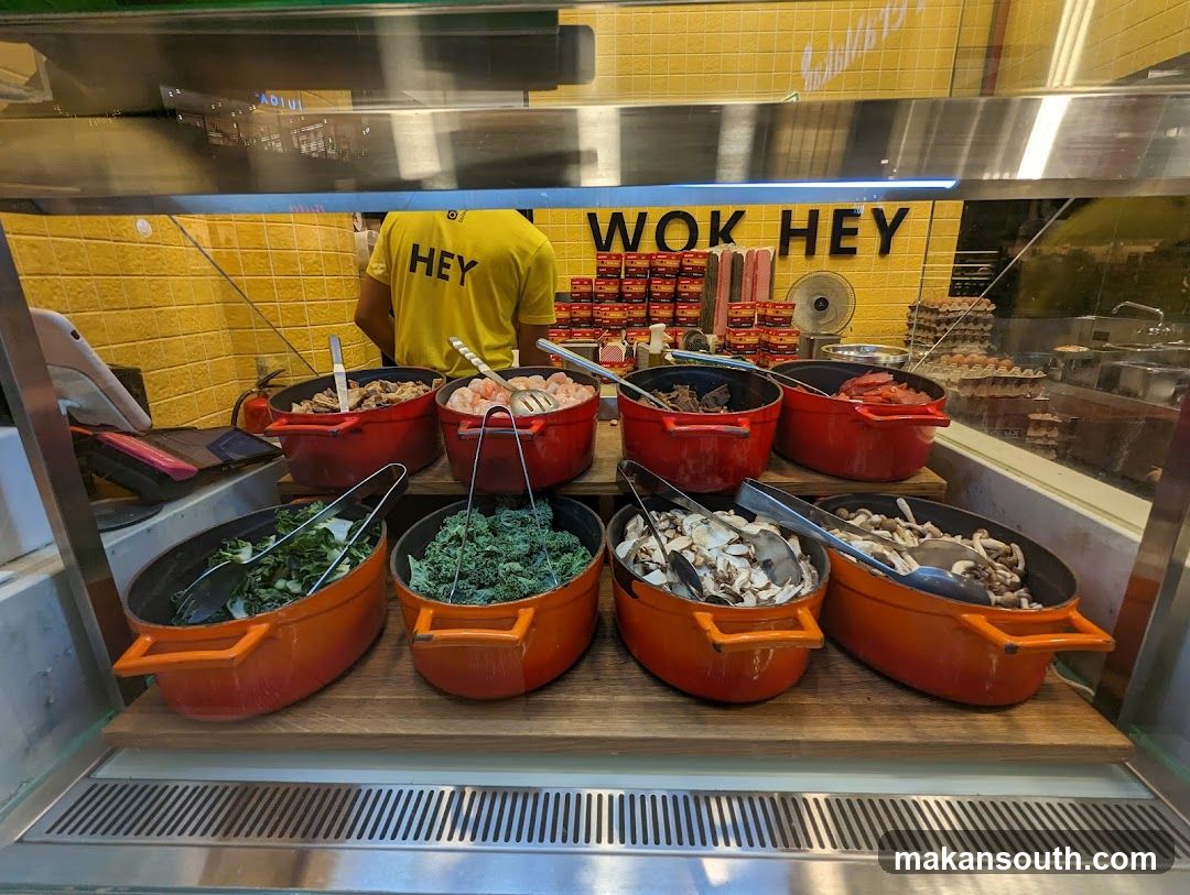 Wok Hey Food Stall Display