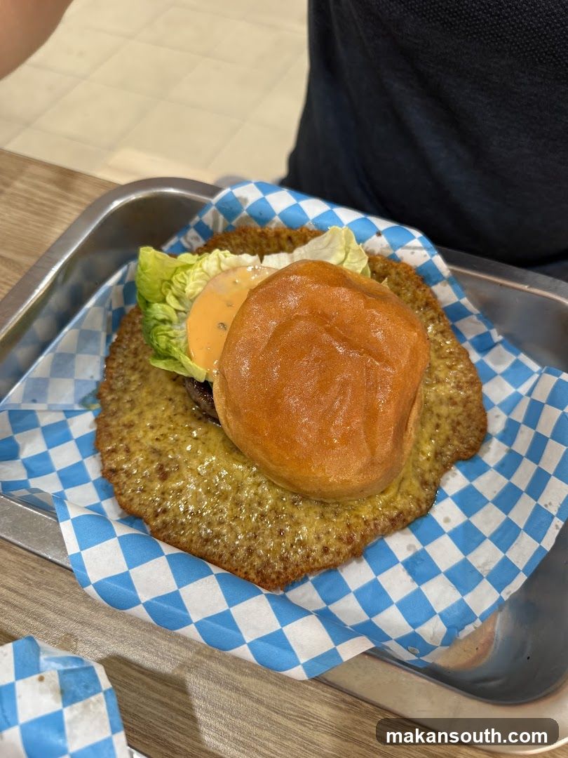 Burger with Crispy Patty