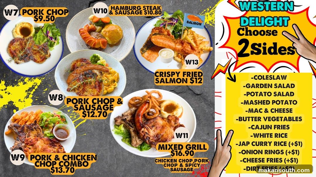 Western Delight Menu