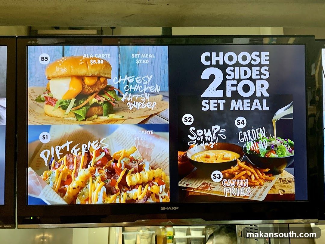 Food Menu Display