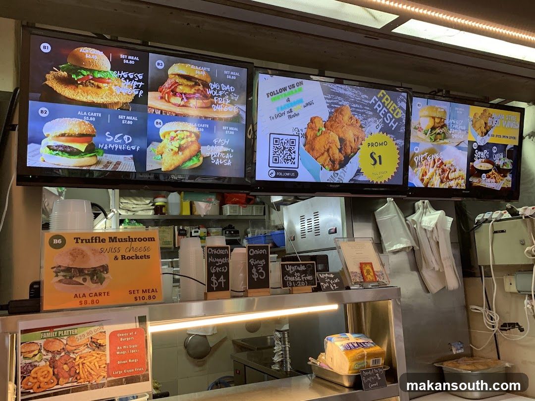Food Stall Interior Display