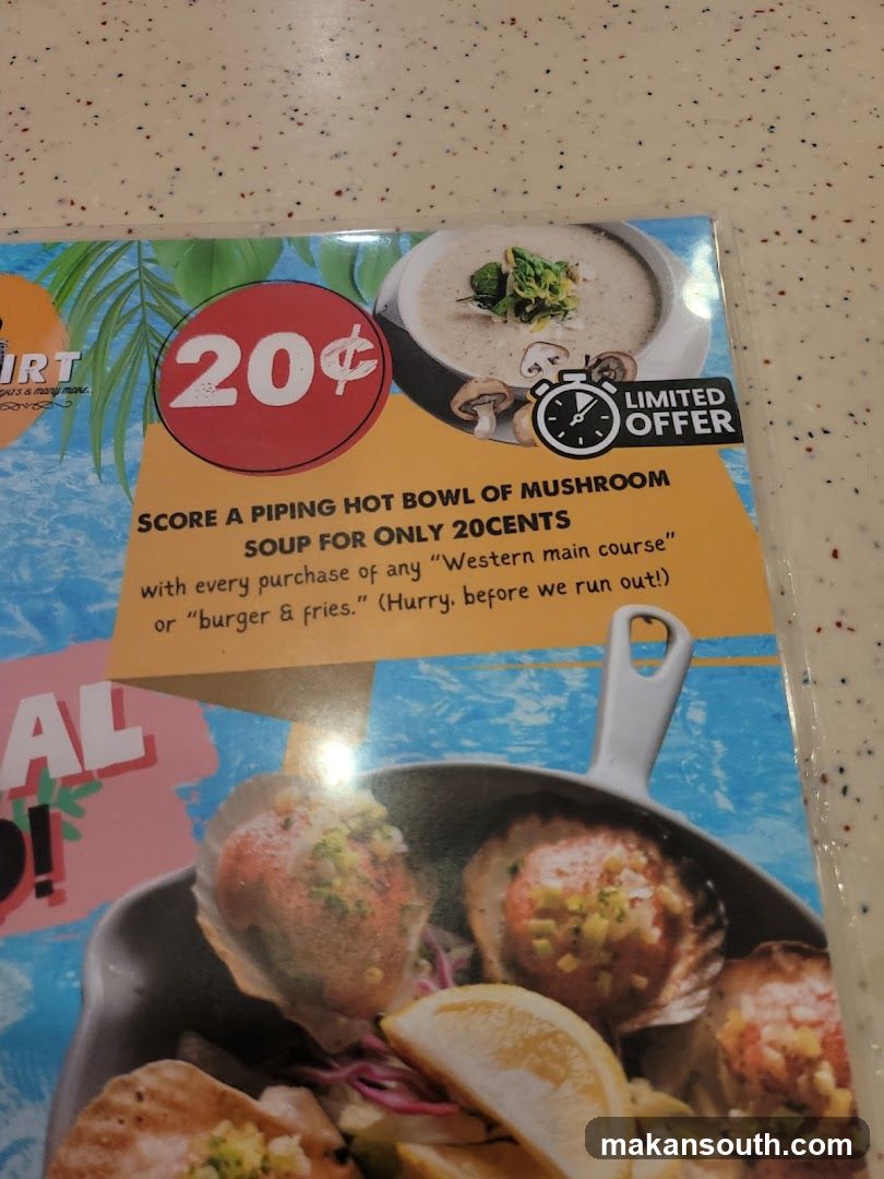 Soup Promotion Flyer