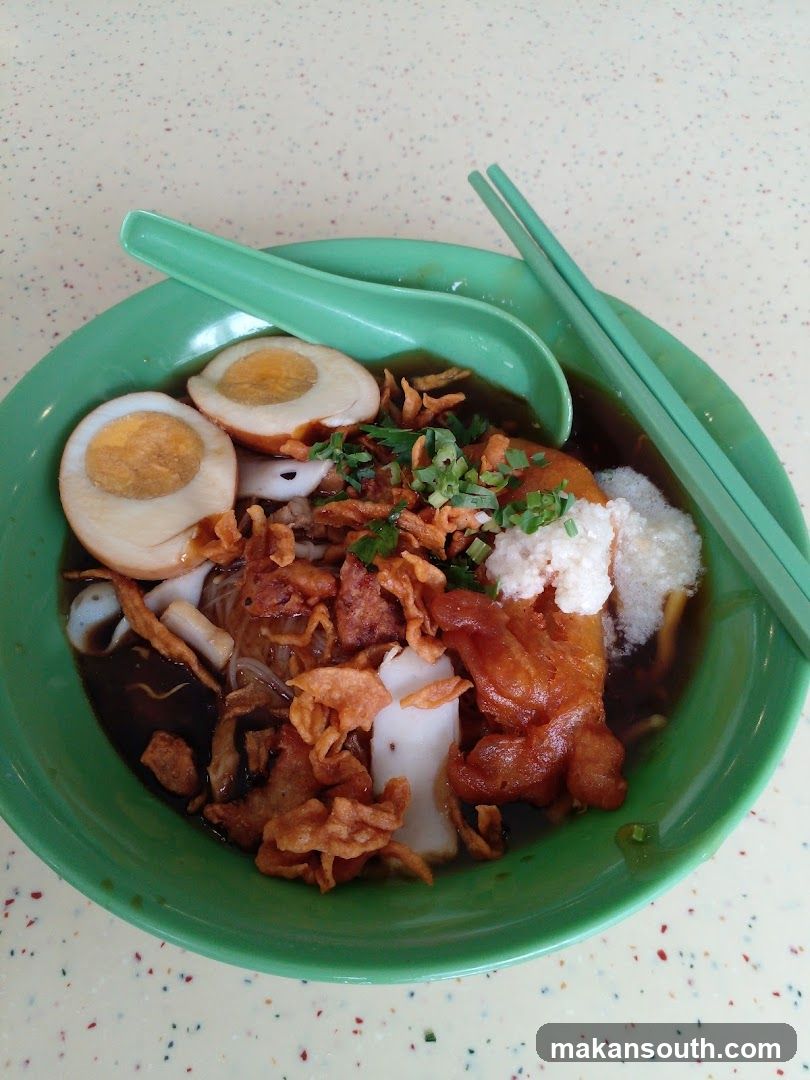 Noodle Soup with Eggs