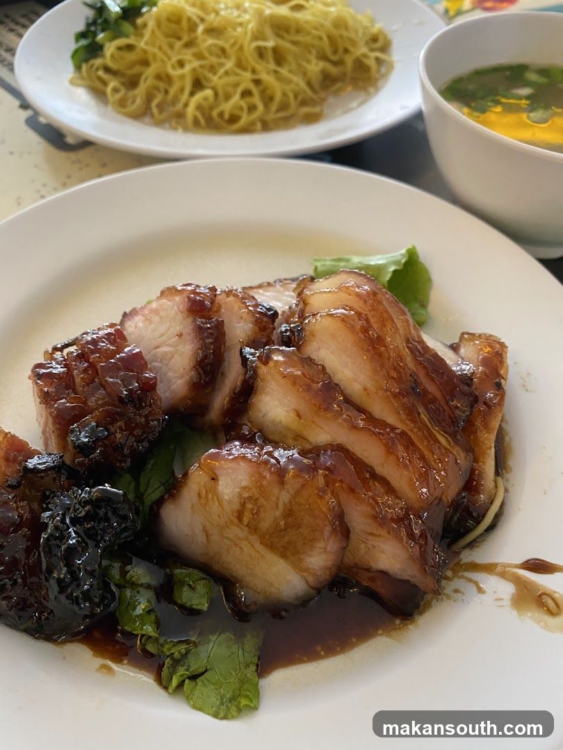 Char Siu Pork with Noodles and Soup