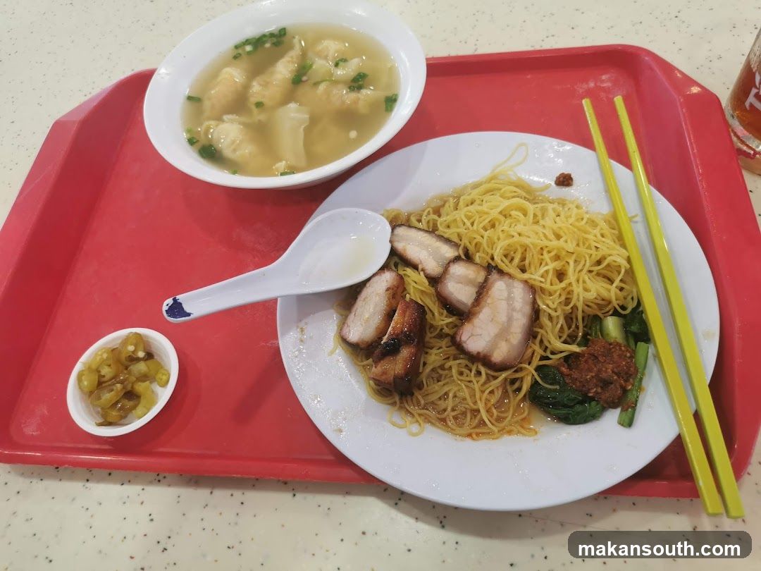 Wonton Noodles with Char Siu