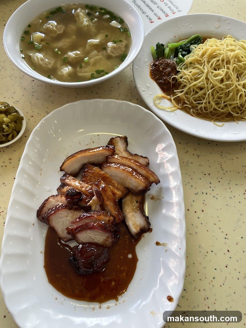 Char Siu and Wonton Noodles