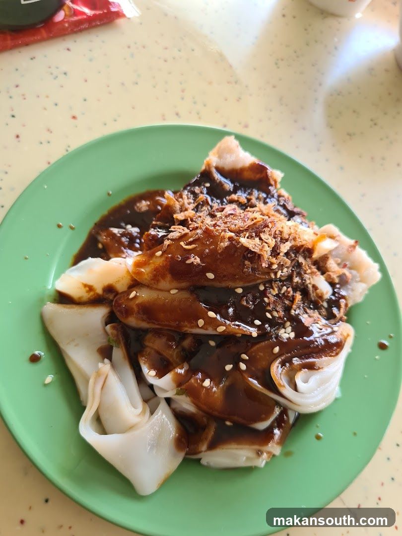 Chee Cheong Fun with Sauce