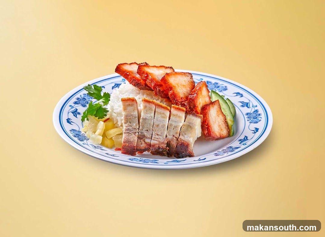 Roast Pork Rice Plate