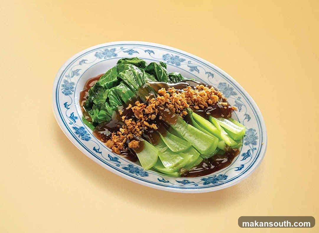Stir-fried Chinese Cabbage with Garlic Sauce