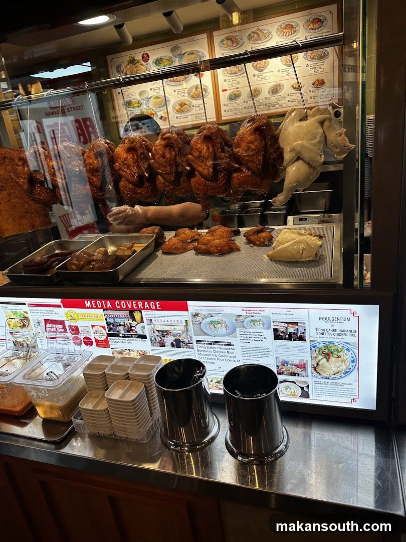 Hawker Street Food Stall Display