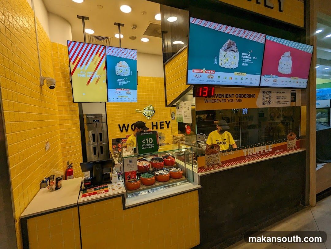 Wok Hey Food Stall Interior