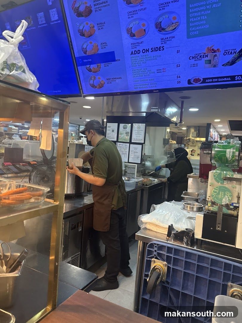 Food Stall Interior