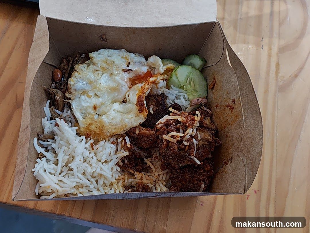 Nasi Lemak in Box