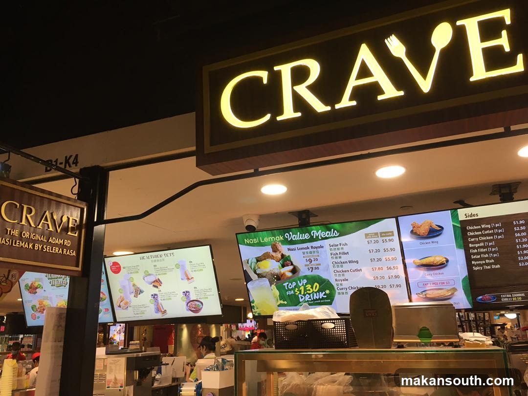 Crave Food Stall Interior View