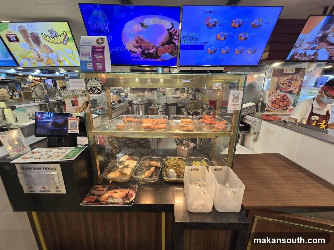 Food Counter Display
