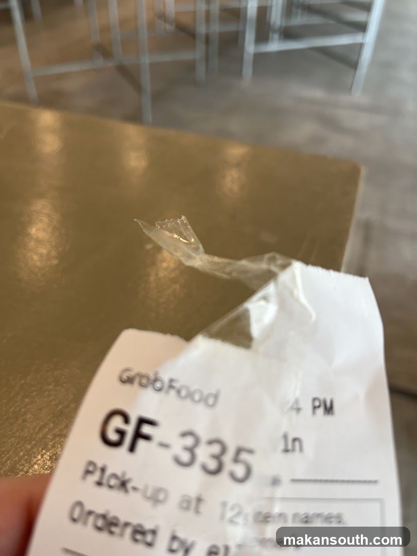 Grocery Pickup Receipt