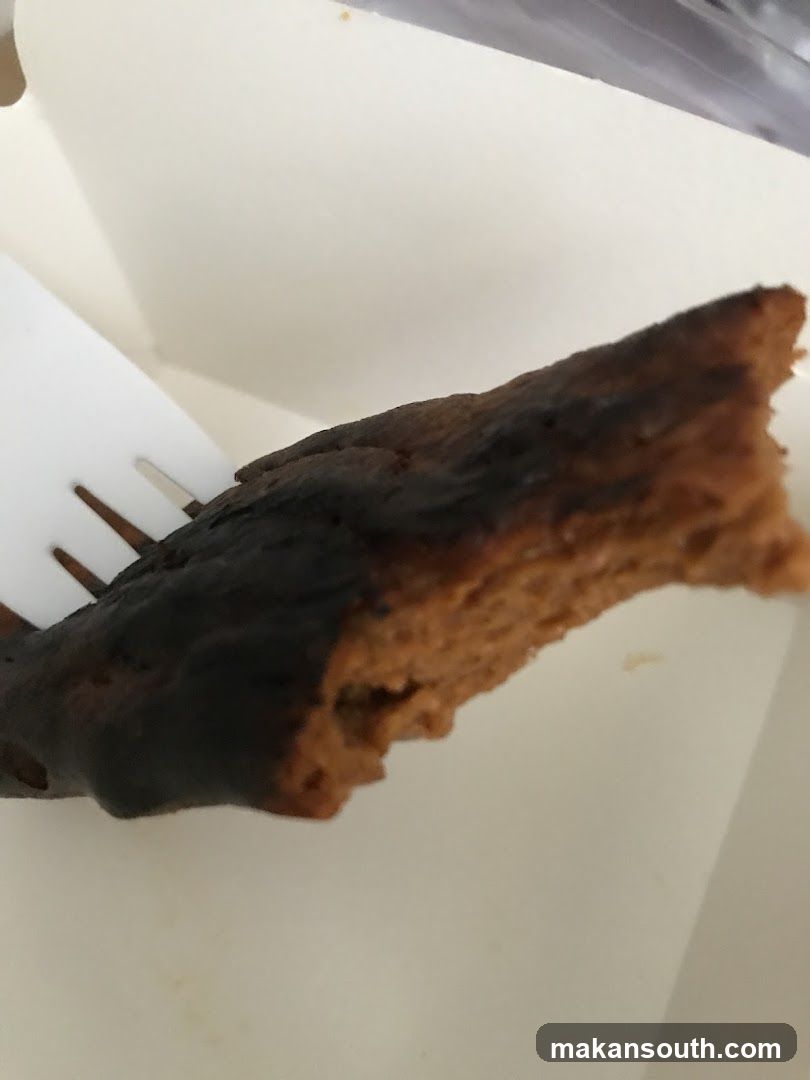 Baked Food on Fork