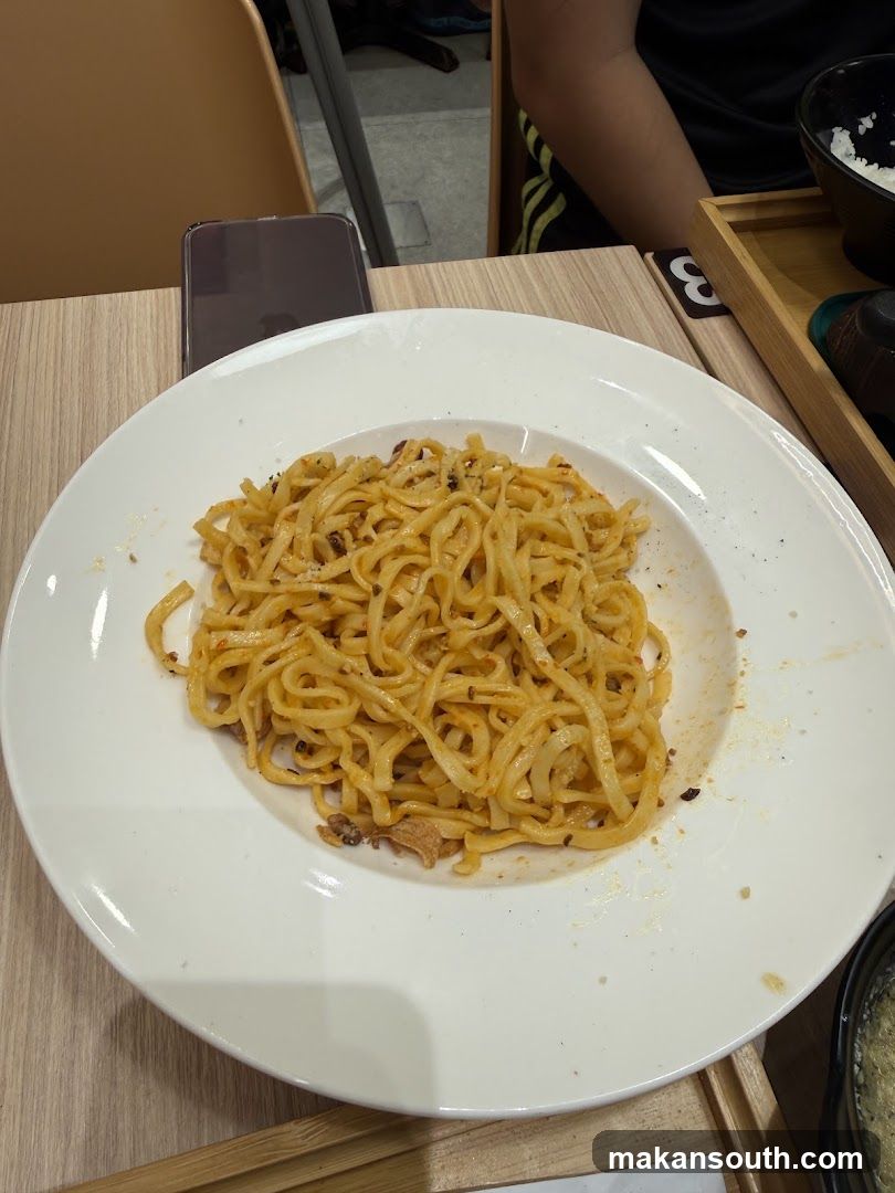 Pasta Dish on Table