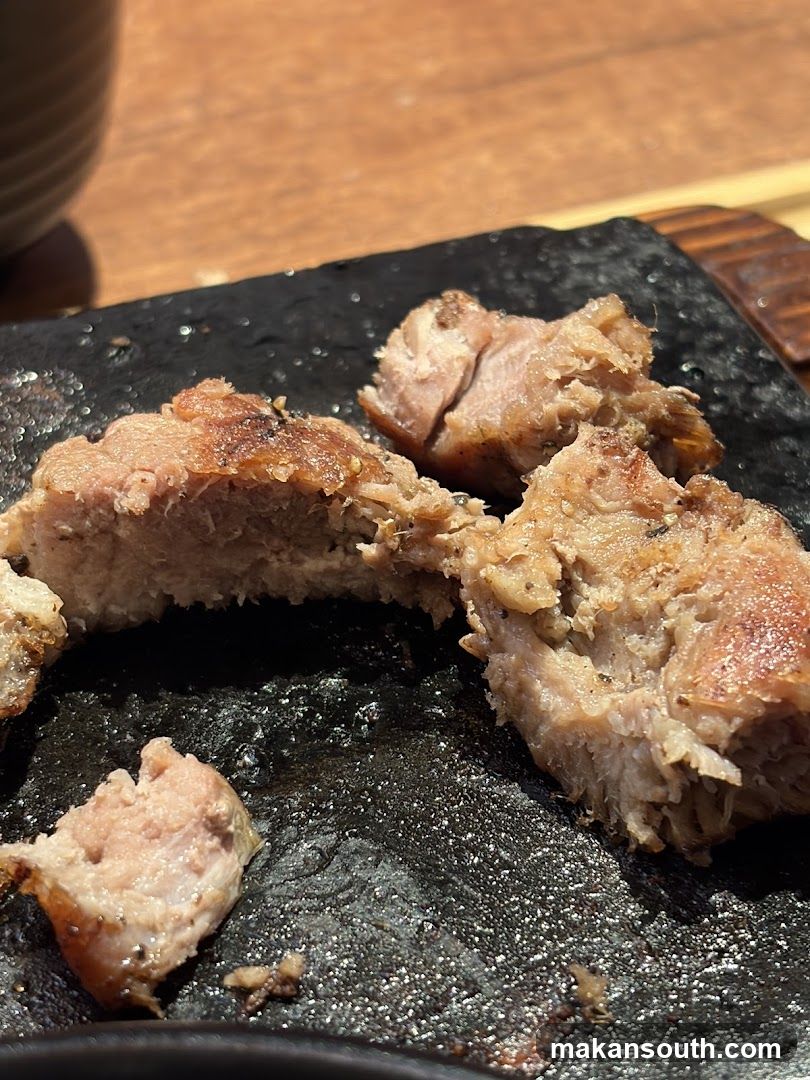 Grilled Meat on Stone Plate