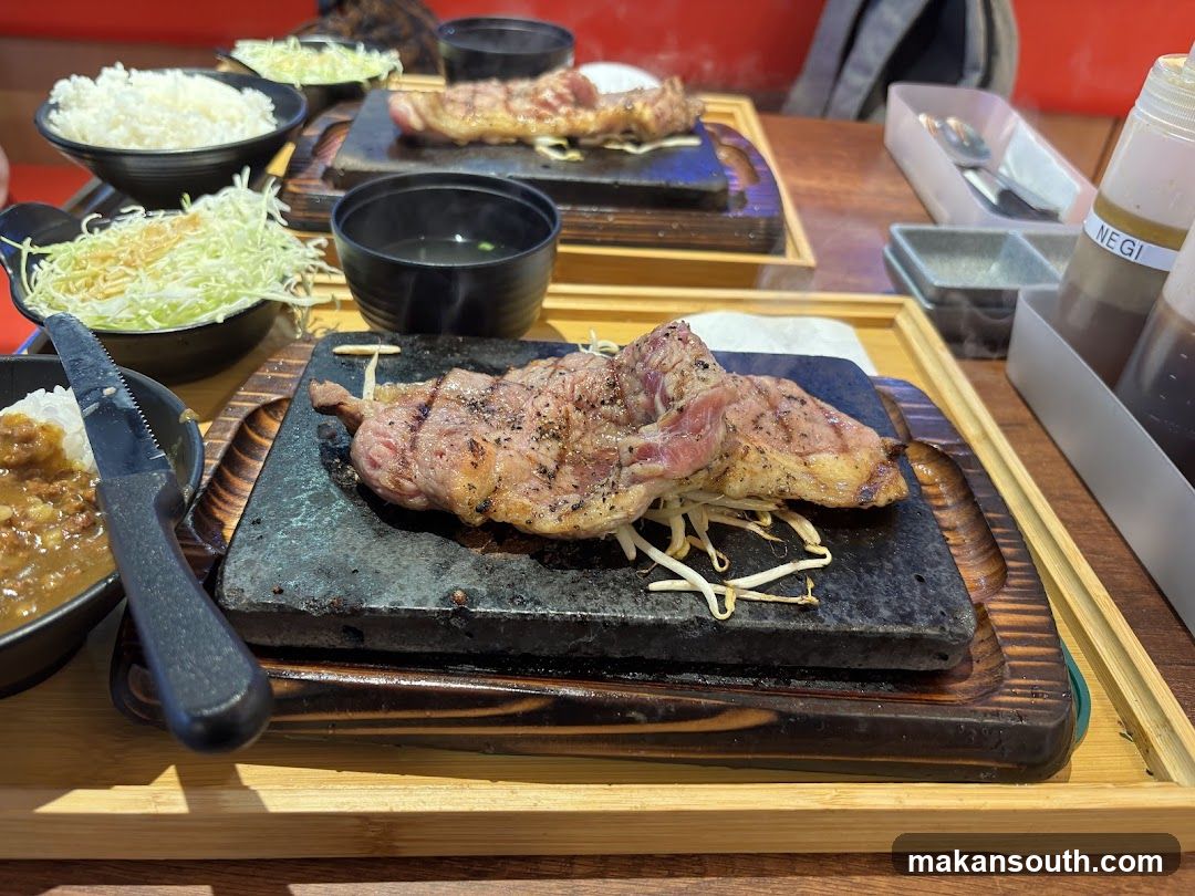 Sizzling Steak Meal