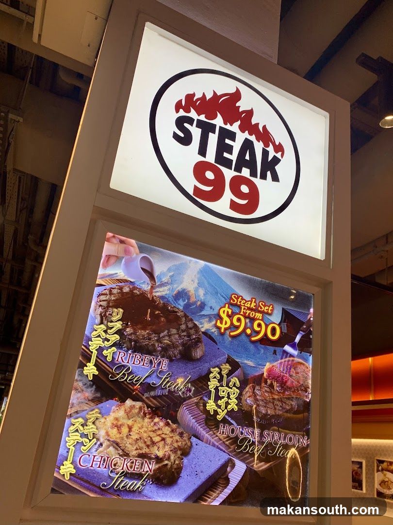 Steak 99 Signage Display