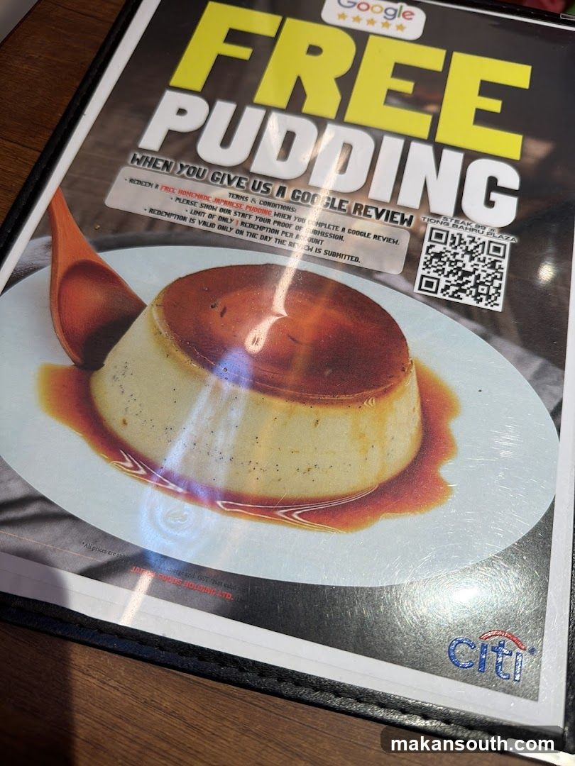 Free Pudding Ad