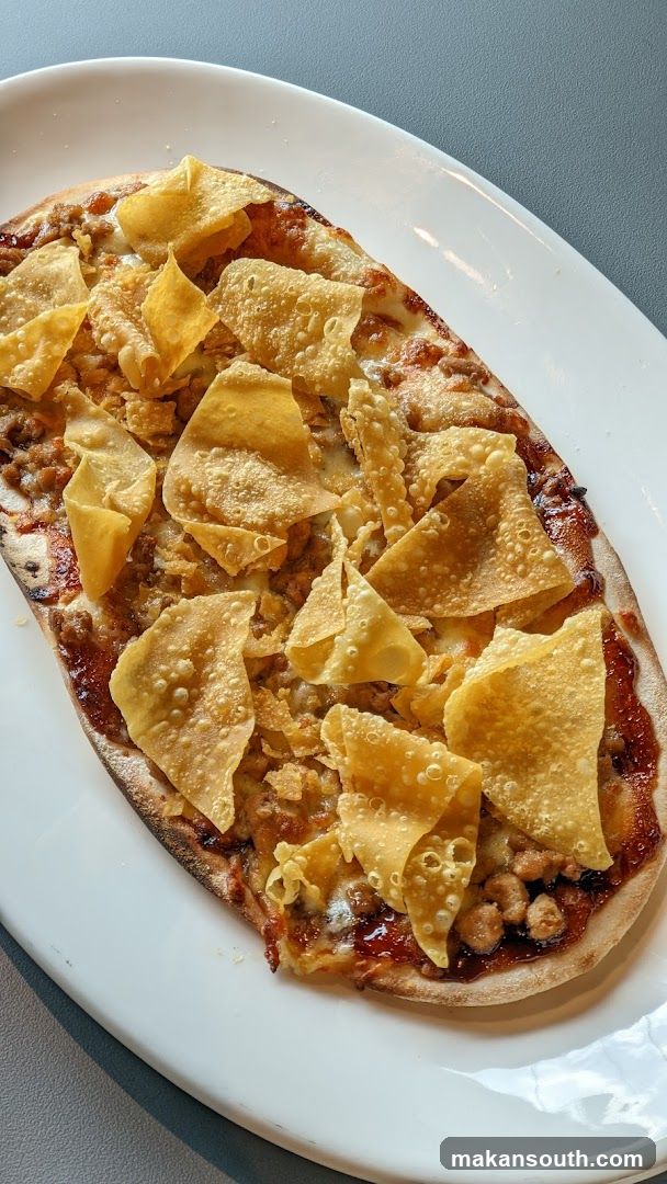 Pizza with Crispy Chips