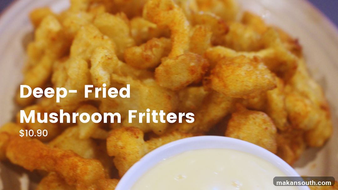 Deep-Fried Mushroom Fritters