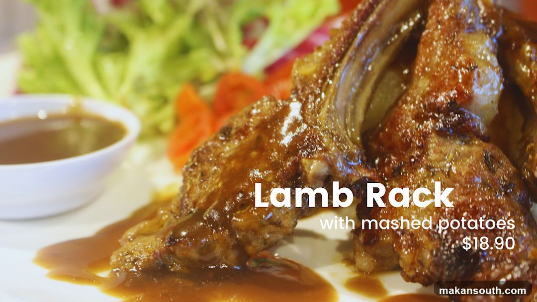 Lamb Rack with mashed potatoes