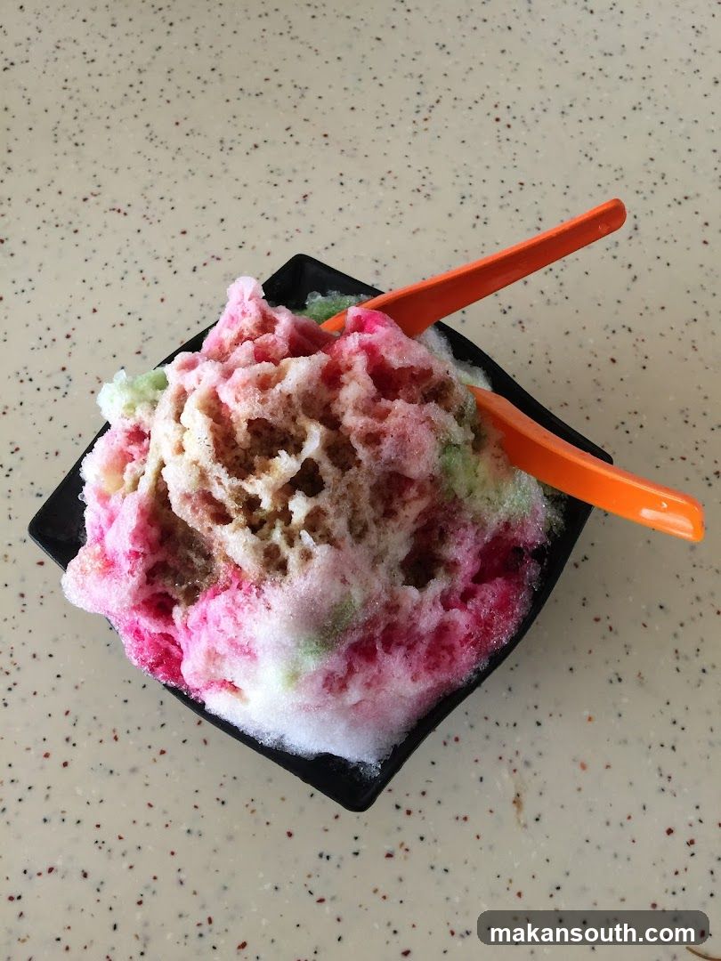 Shaved Ice Dessert