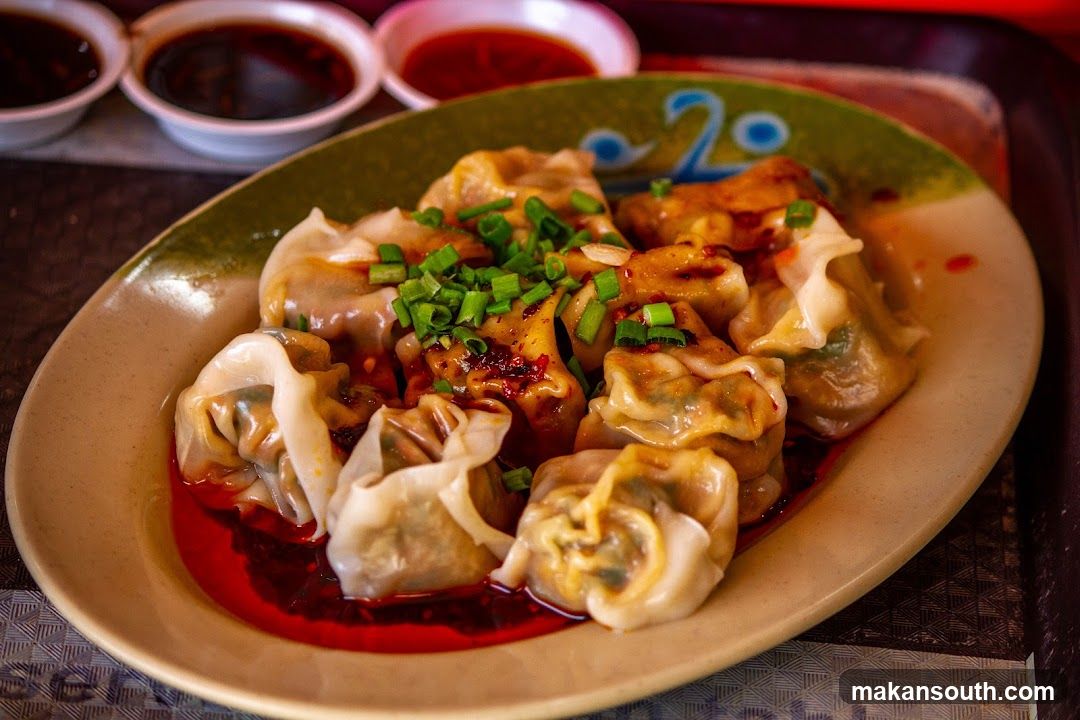 Dumplings with Chili Oil
