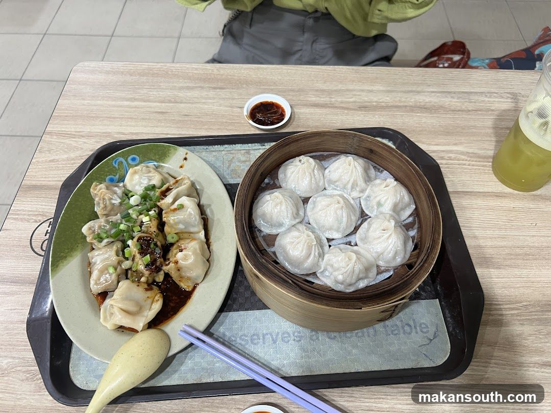 Dumpling Meal on Tray