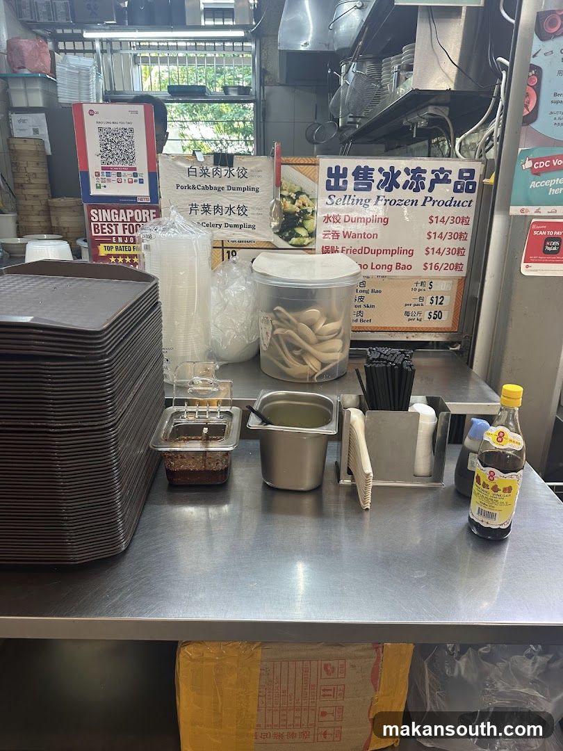 Dumpling Shop Counter