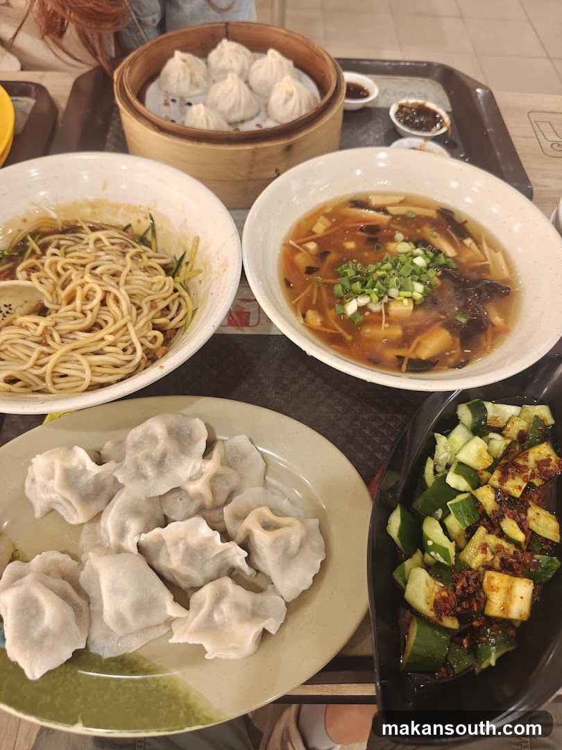 Chinese Food Spread