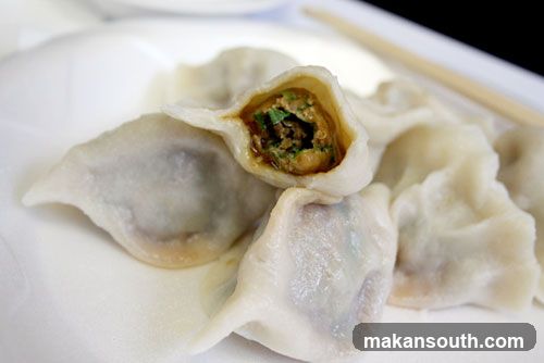 Dumplings on a Plate
