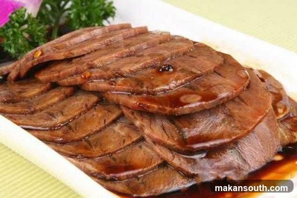 Sliced Braised Meat Dish
