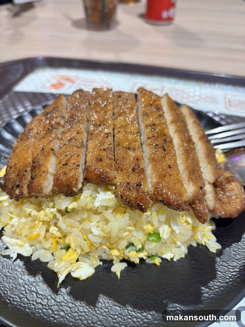 Pork Fried Rice with Sliced Pork