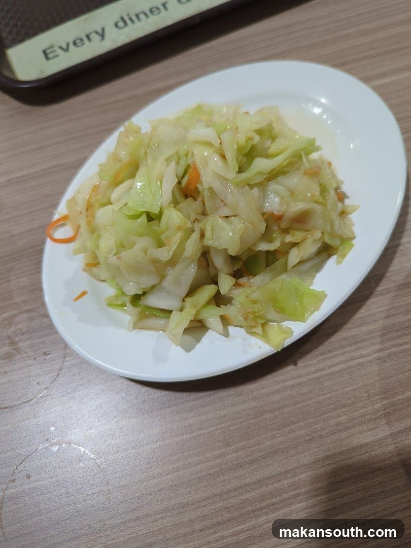 Stir-fried Cabbage Dish